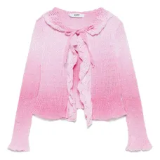 Кардиган с эффектом омбре