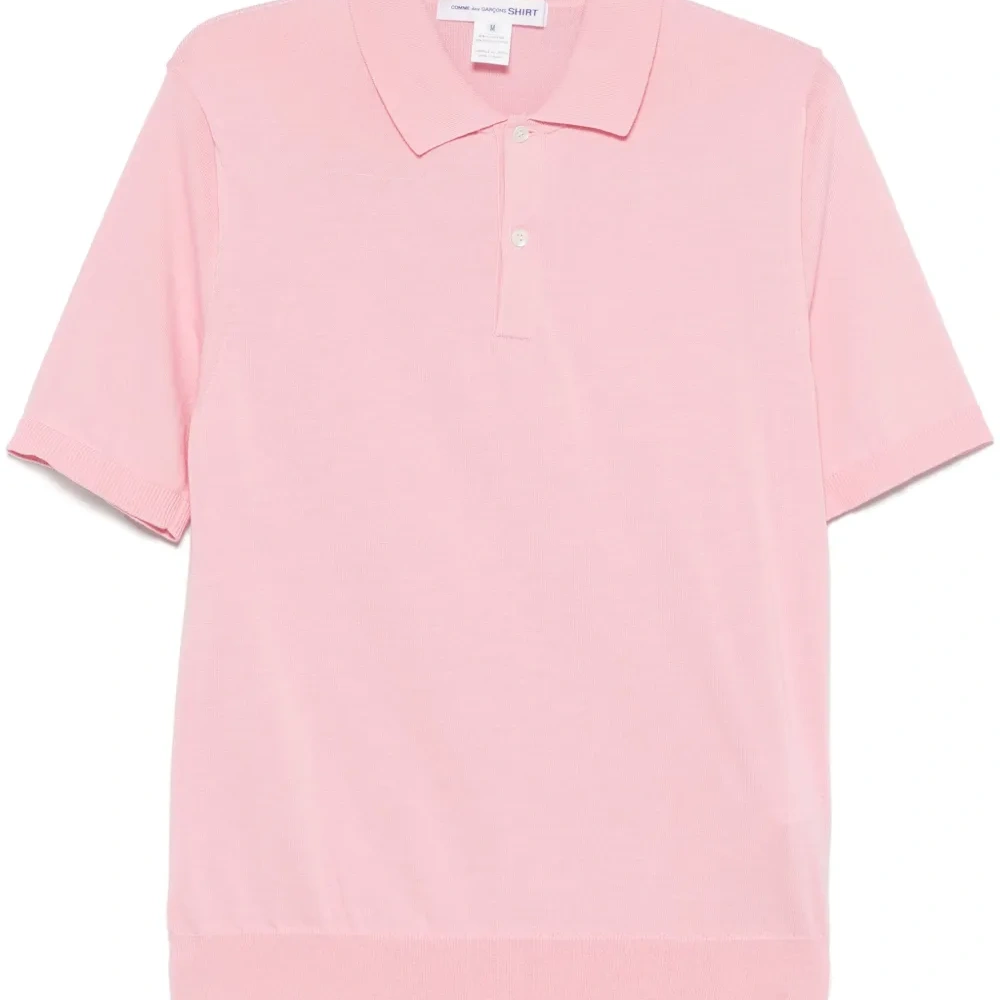 Рубашка поло тонкой вязки