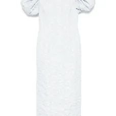 Жаккардовое платье миди Жаккардовое платье миди