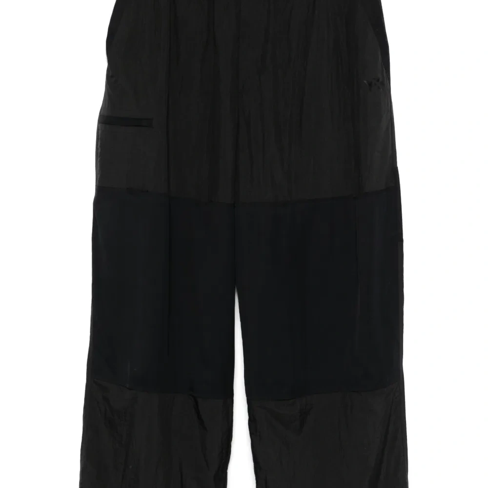 Спортивные брюки широкого кроя с логотипом