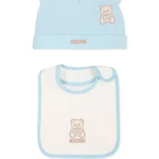 Комплект Teddy Bear из шапки бини и нагрудника Комплект Teddy Bear из шапки бини и нагрудника