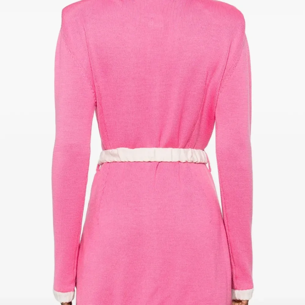 Кардиган с поясом в двух тонах Кардиган с поясом в двух тонах