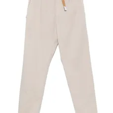 Брюки чинос с поясом