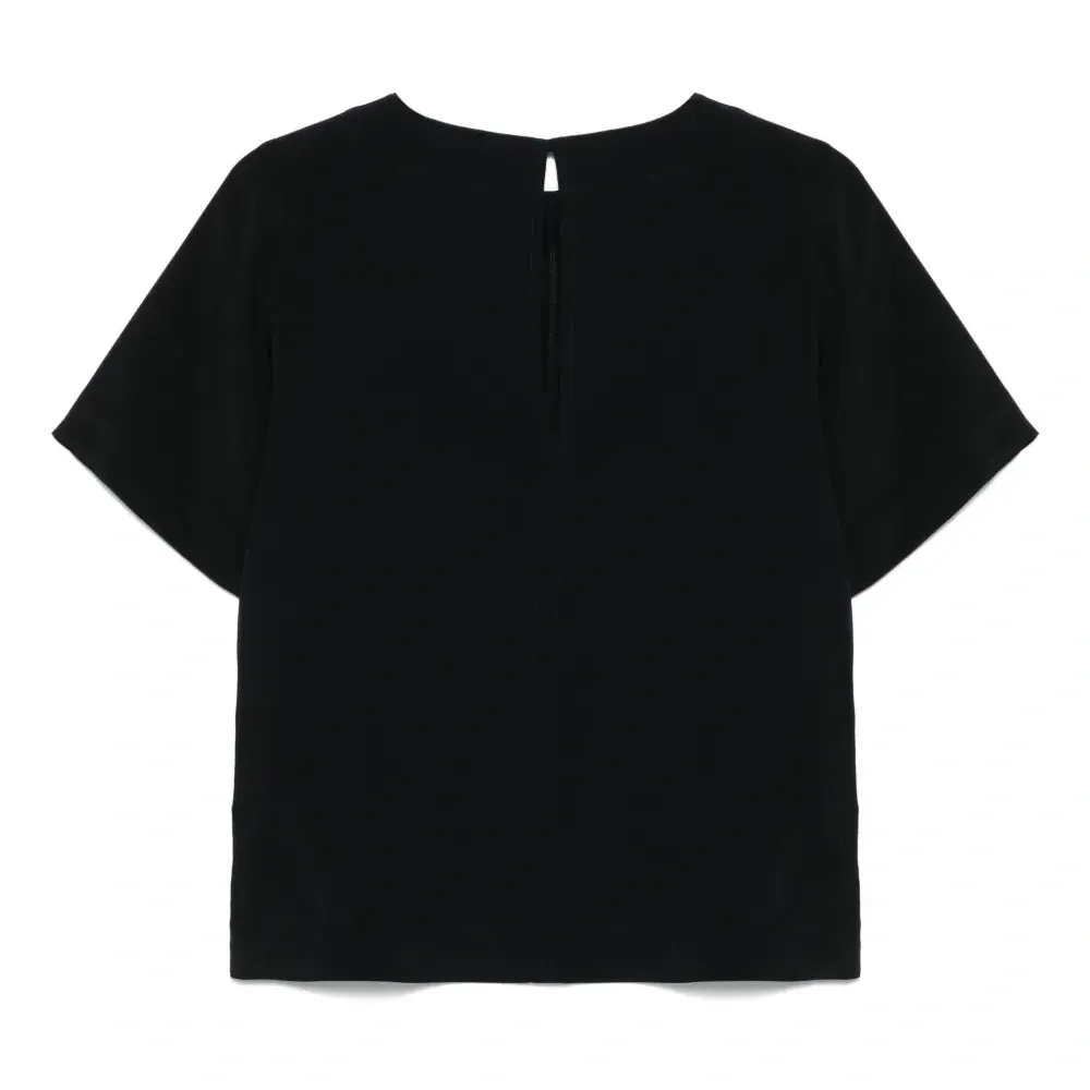 Блузка с короткими рукавами