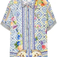 Шелковая рубашка