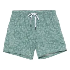 Плавки-шорты с графичным принтом