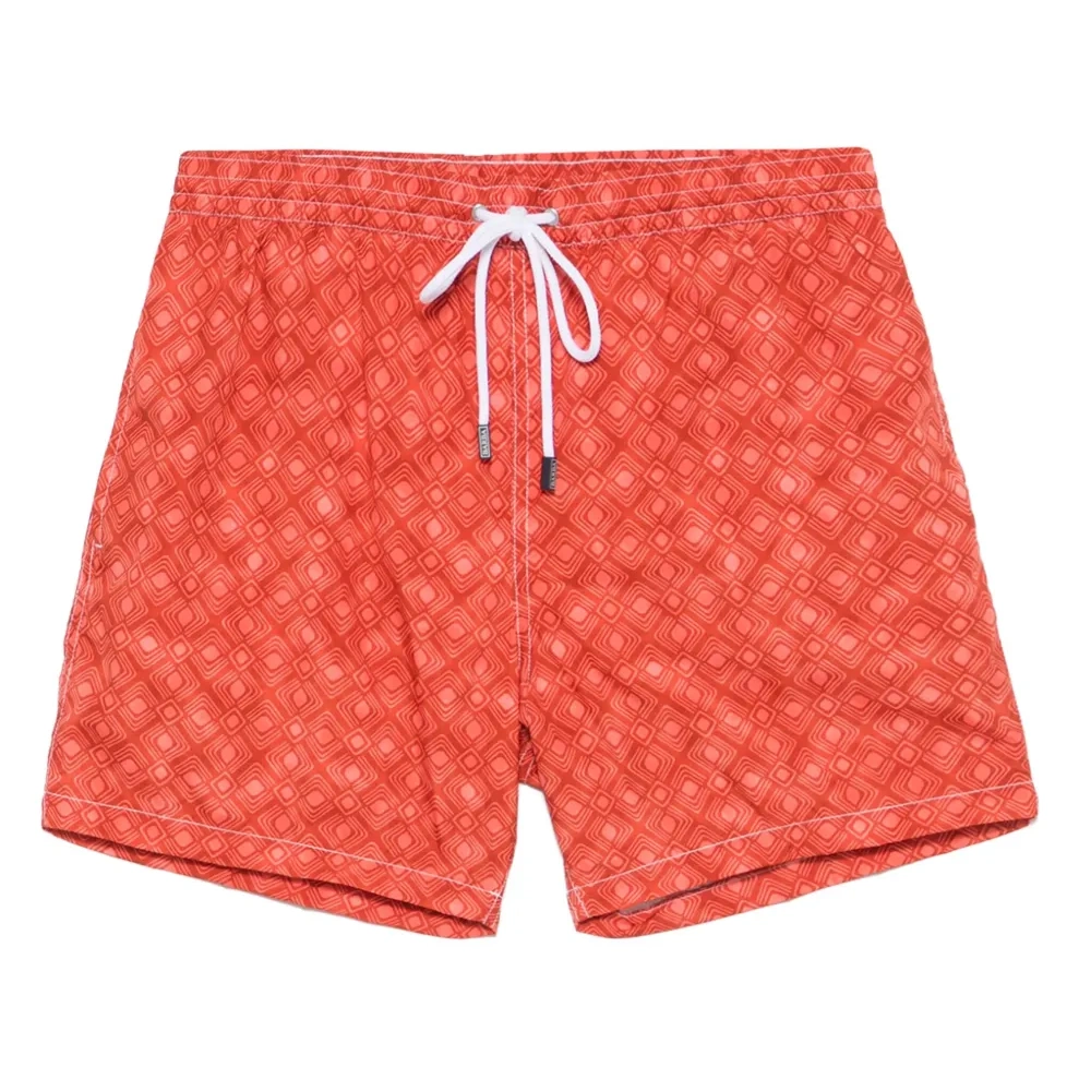 Плавки-шорты с графичным принтом