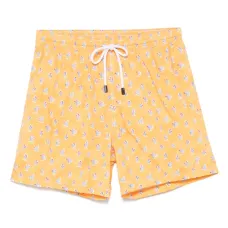 Плавки-шорты с принтом