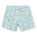 Плавки-шорты с цветочным принтом