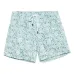 Плавки-шорты с цветочным принтом
