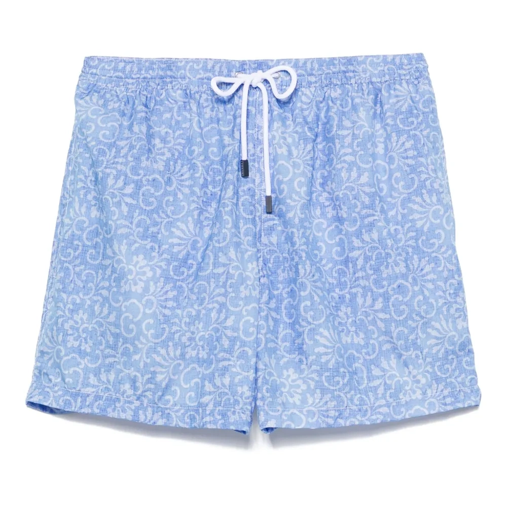 Плавки-шорты с узором пейсли