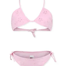 Бикини с цветочной вышивкой