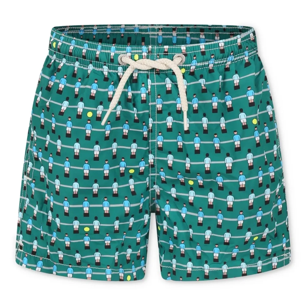 Плавки-шорты с принтом