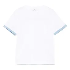 Футболка с контрастной отделкой