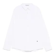 Рубашка с вышитым логотипом