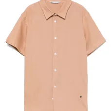 Рубашка с вышитым логотипом