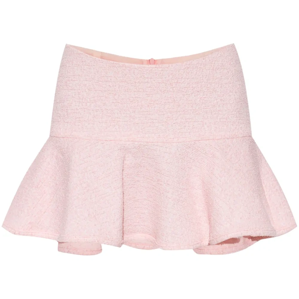 Твидовая юбка мини