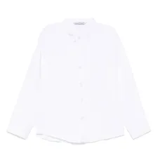 Рубашка с воротником-стойкой