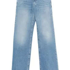 Джинсы с нашивкой-логотипом