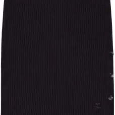 Мини-юбка в рубчик