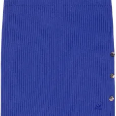 Мини-юбка в рубчик