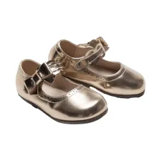 Балетки с бантом