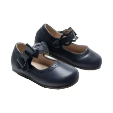 Балетки с бантом