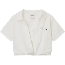 Рубашка с вышитым логотипом