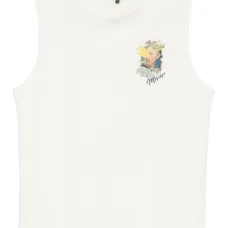 Топ с графичным принтом