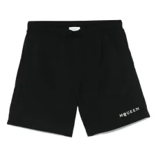 Плавки-шорты с вышитым логотипом