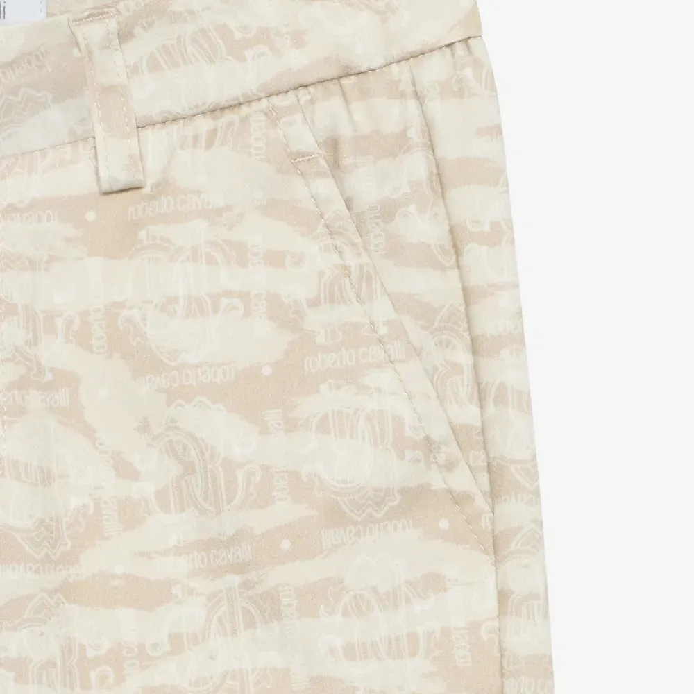 Брюки с монограммой