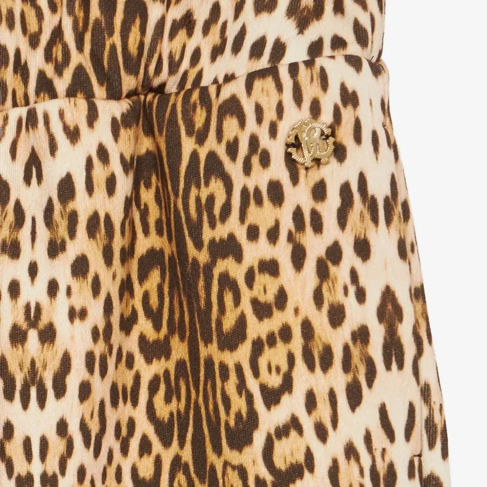 Брюки с леопардовым принтом Брюки с леопардовым принтом