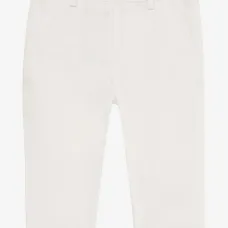 Брюки чинос с вышитым логотипом