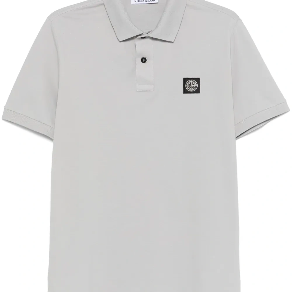 Рубашка поло с нашивкой-логотипом