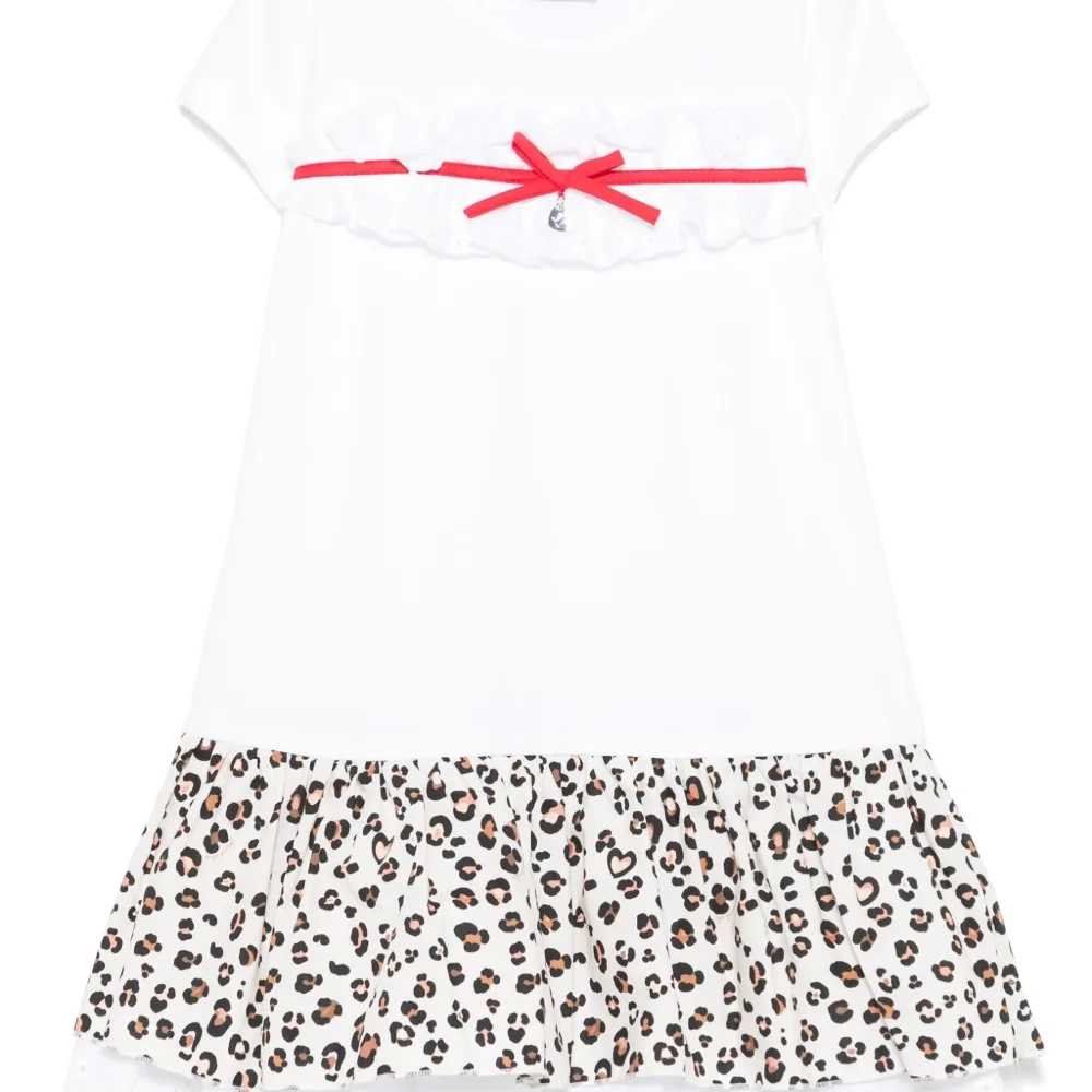 Платье с оборками