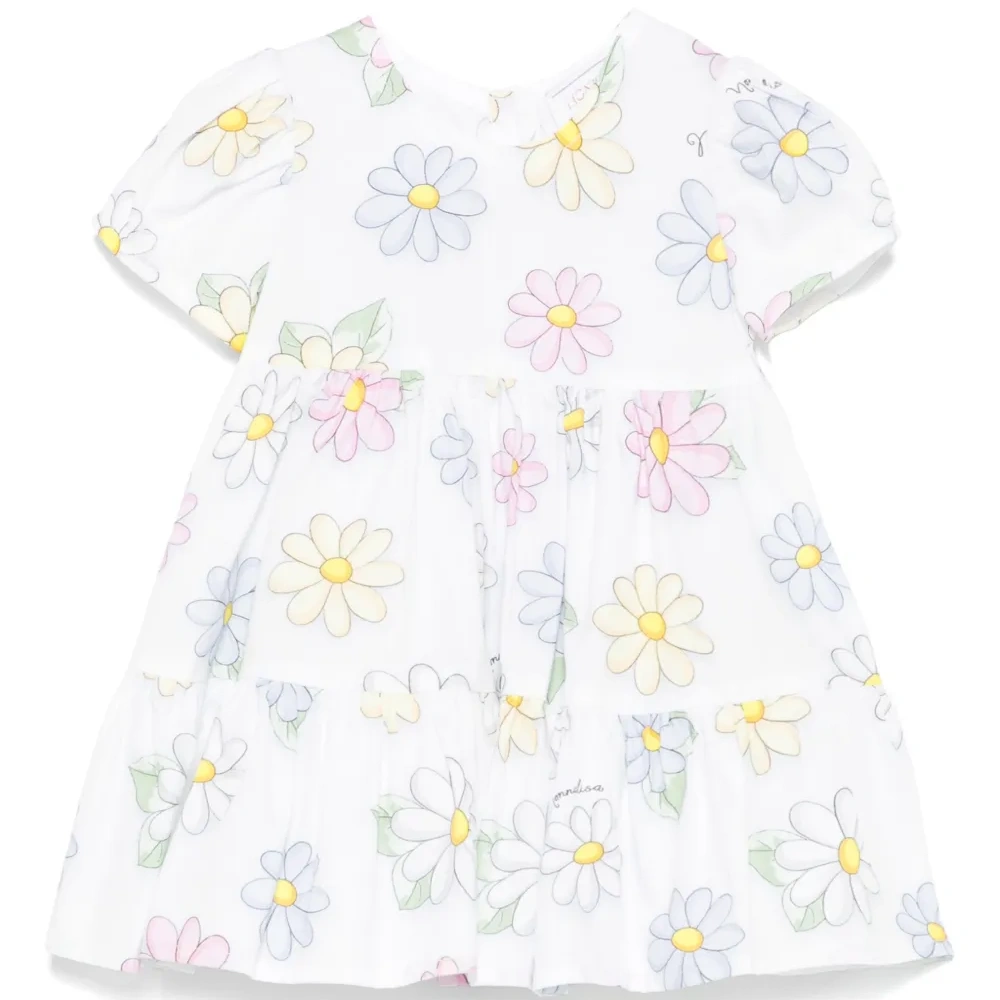 Платье с цветочным принтом