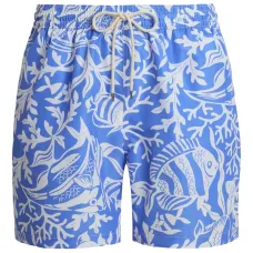 Плавки-шорты с принтом