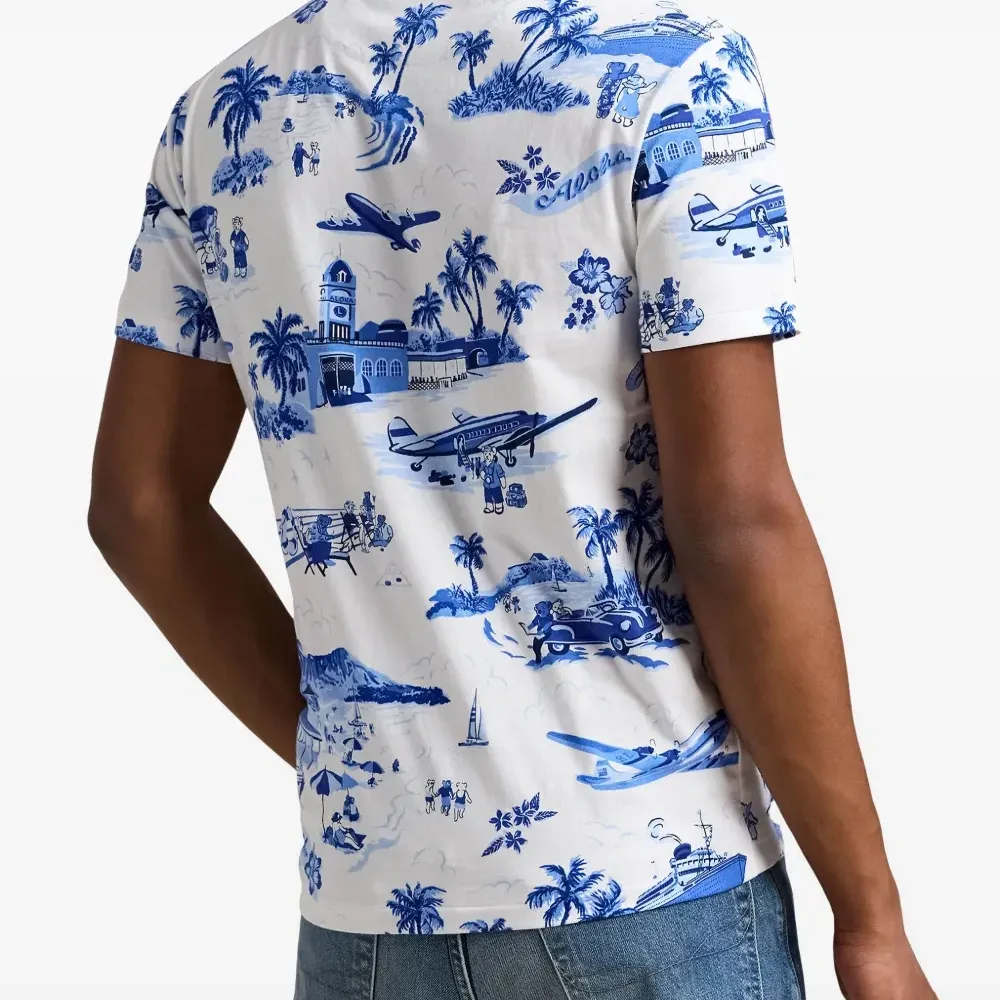 Футболка с принтом Holiday