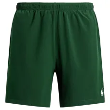 шорты с вышитым логотипом