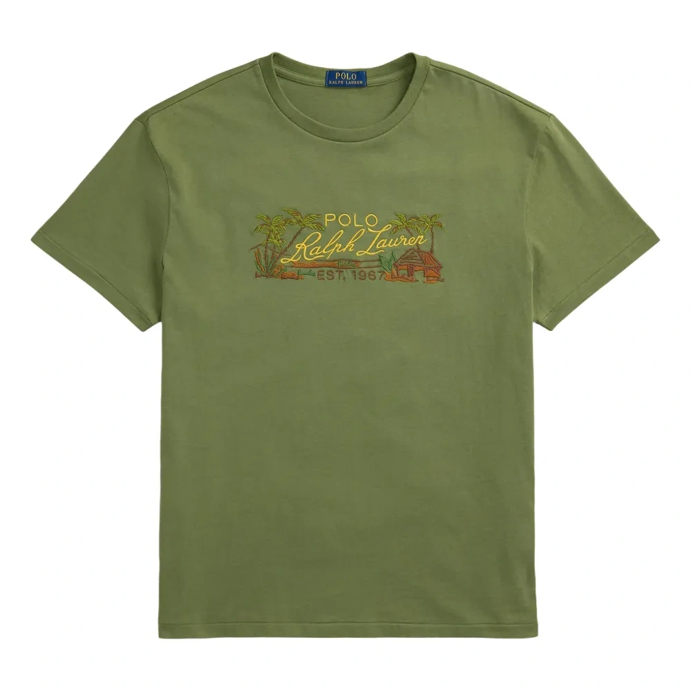 Футболка с вышитым логотипом