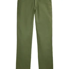 Брюки из смесового льна