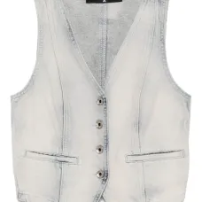 Джинсовый жилет