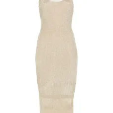 Платье миди с люрексом Платье миди с люрексом