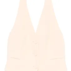 Жилет с вырезом халтер