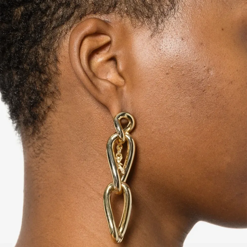 Серьги New Chain