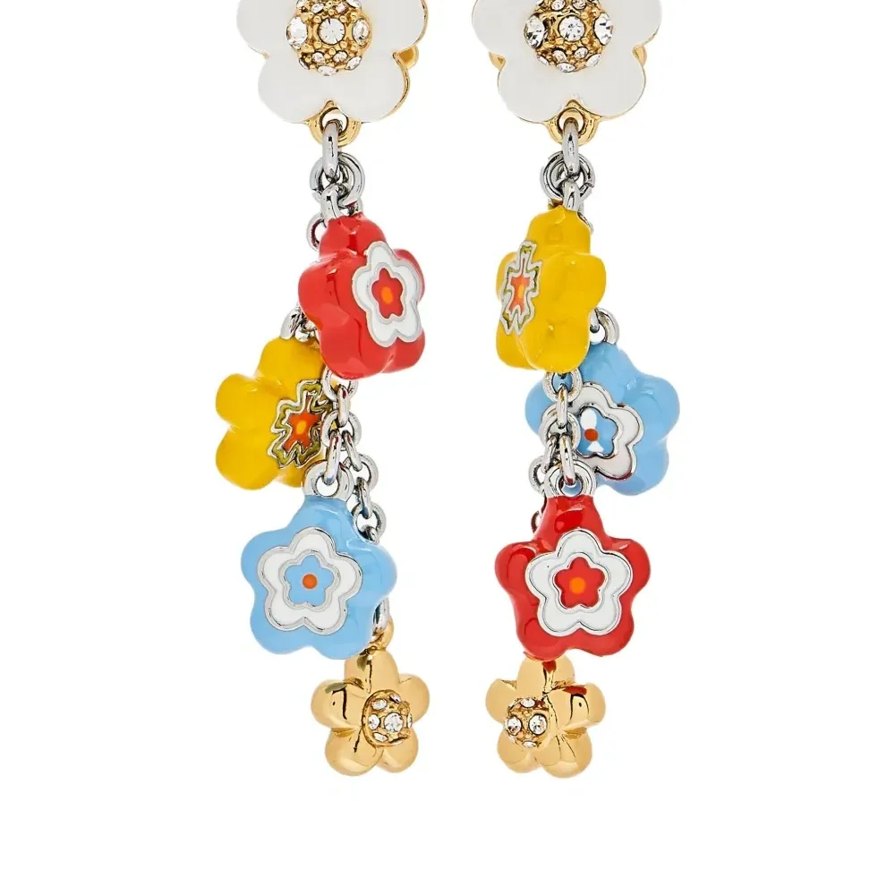 Серьги The Enamel Wild Daisy Statement