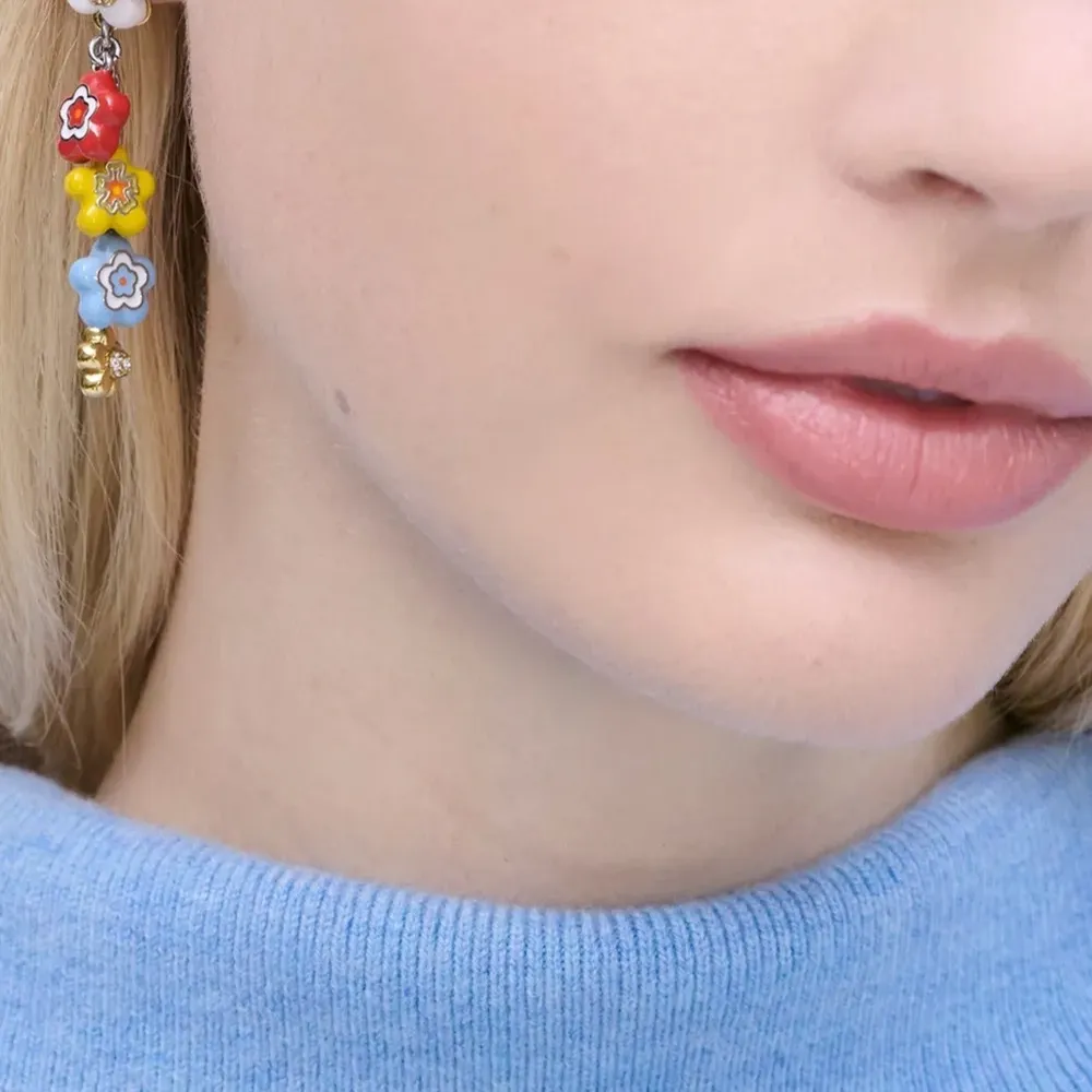 Серьги The Enamel Wild Daisy Statement