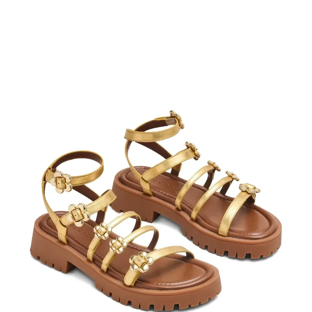 Сандалии The Daisy с эффектом металлик Сандалии The Daisy с эффектом металлик