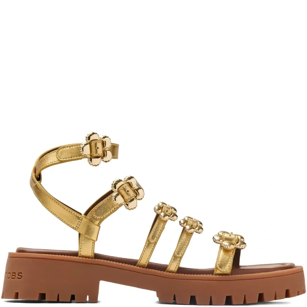 Сандалии The Daisy с эффектом металлик Сандалии The Daisy с эффектом металлик