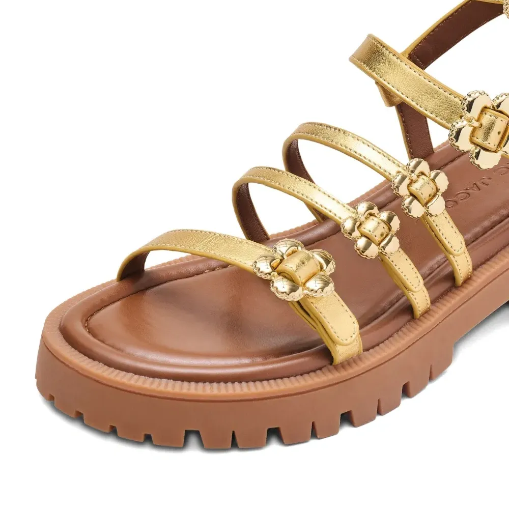 Сандалии The Daisy с эффектом металлик Сандалии The Daisy с эффектом металлик